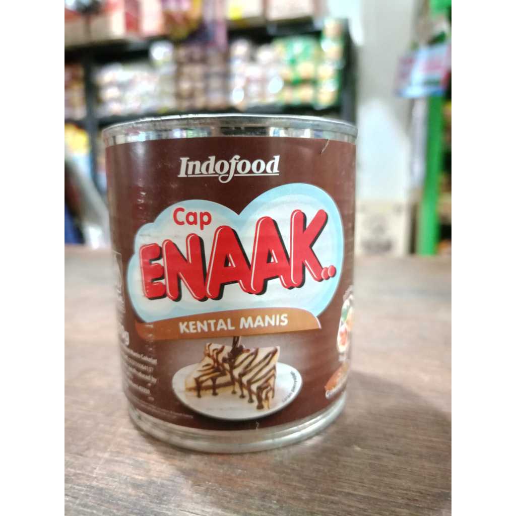 

Susu Kental Manis Coklat Cap Enak Enaak 370gr
