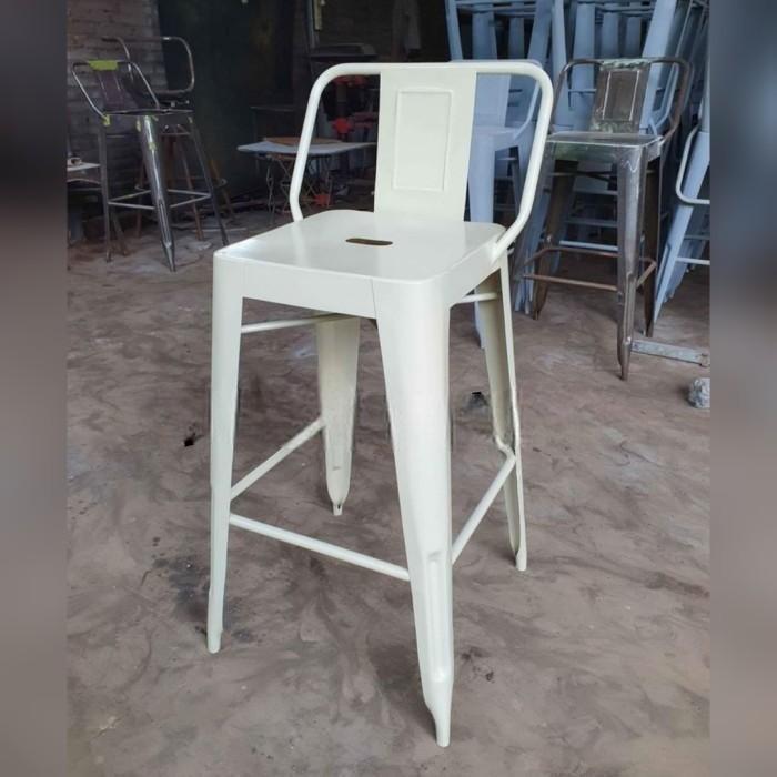 Kursi Bar Besi | Kursi Cafe Bar Outdoor | Stoll Bar Besi Outdoor