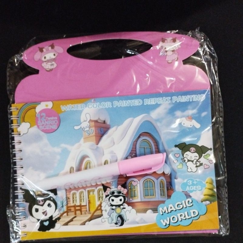

buku mewarnai magic sanrio