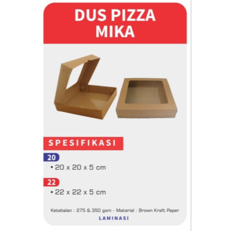 

Dus pizza rosa uk.20cm-22cm per pack isi @20pcs