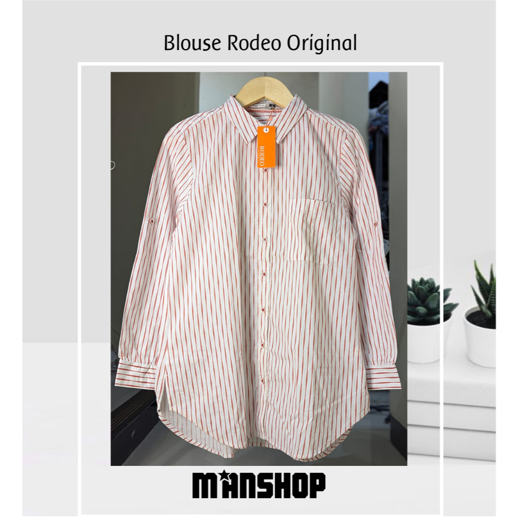 Rodeo Kemeja Blouse Atasan Wanita Original