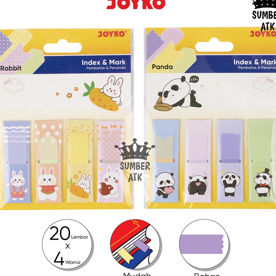 

BONUS SPESIAL MENANTI ANDA Index Mark Penanda Pembatas IM66 Plastik