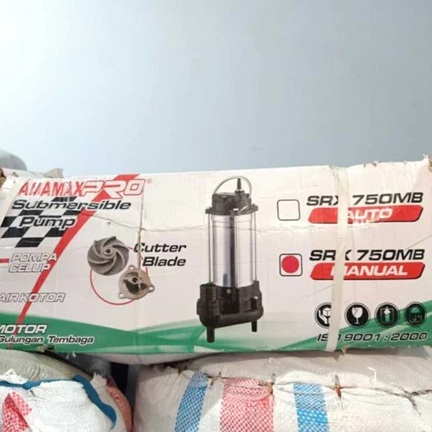 

YAMAMAX PRO SRX 750 Mb With Cutter Blade Pompa Celup Air Kotor 2 Inch