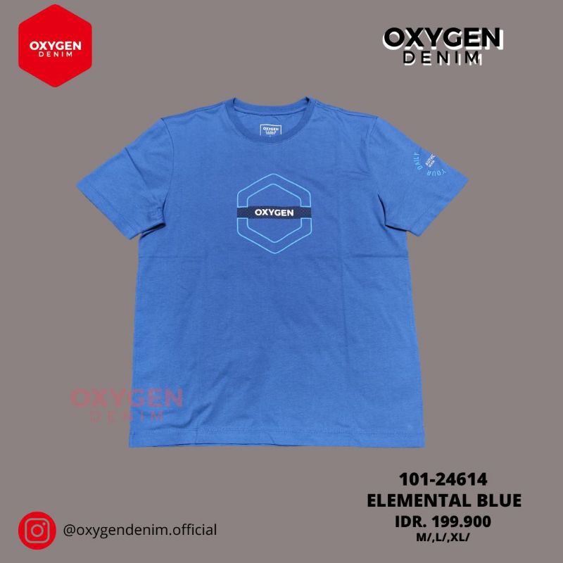 Kaos oblong pria OXYGEN Original,kaos distro cowok