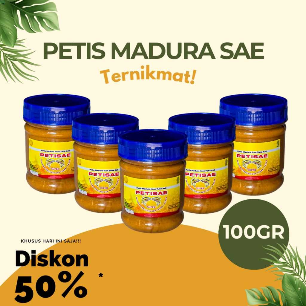 

Petis Madura SAE Petis Ikan Tuna By Petis SAE 100Gr [KEMASAN PREMIUM]