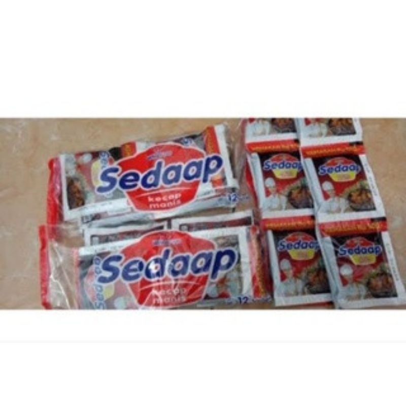 

✨hahahamart_mart✨ SEDAP KECAP 15ML || KEMASAN SACHET || HARGA 1 PAKET ISI 72 PCS