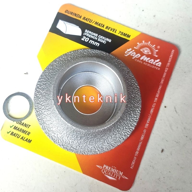 Mata Gerinda 3 inch Tjap Mata Batu Gurinda Profil Batu Sudut Profil