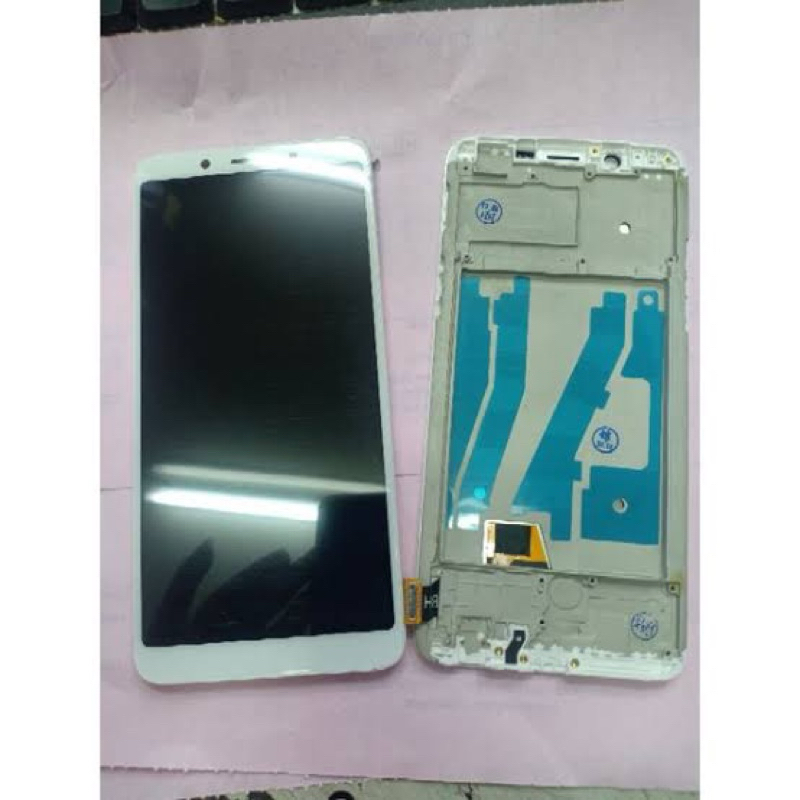 LCD TS OPPO A79 SET FREM SISA WARNA PUTIH