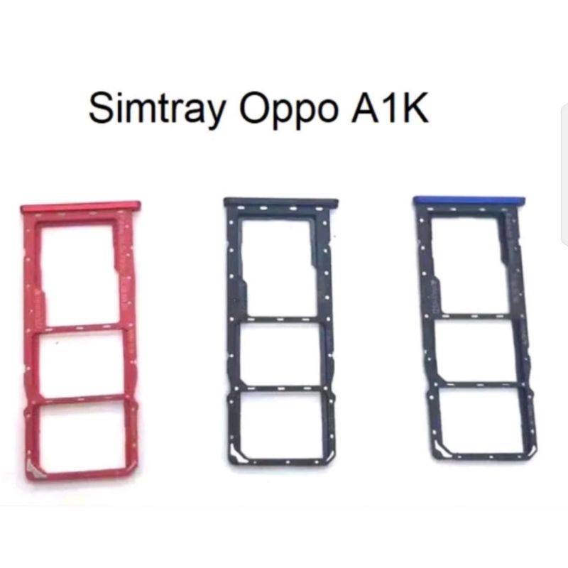 SIMTRAY OPPO A1K SLOT SIM TEMPAT KARTU