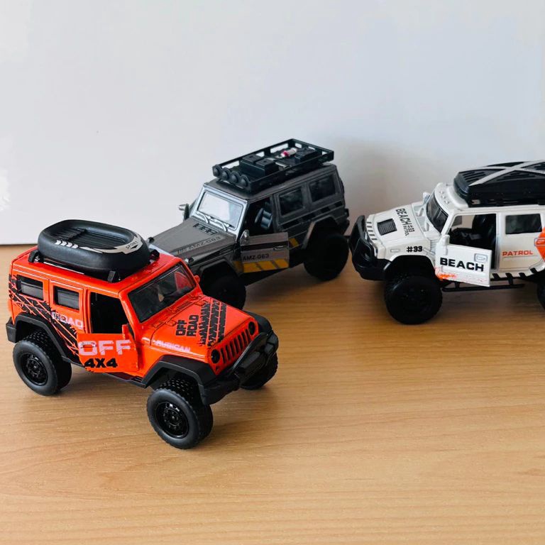 Paket Laris Mainan Diecast Mobil Jeep Rubicon 132 Miniatur Mobil Jeep Rubicon Off Road Pullback