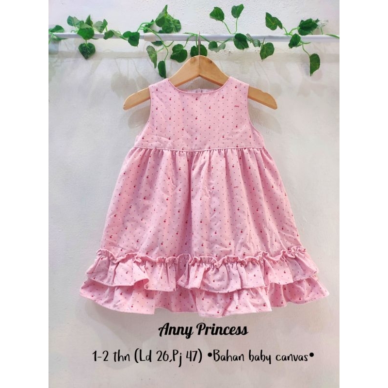 pl dress pesta bayi / pl gaun bayi / pl dress pink