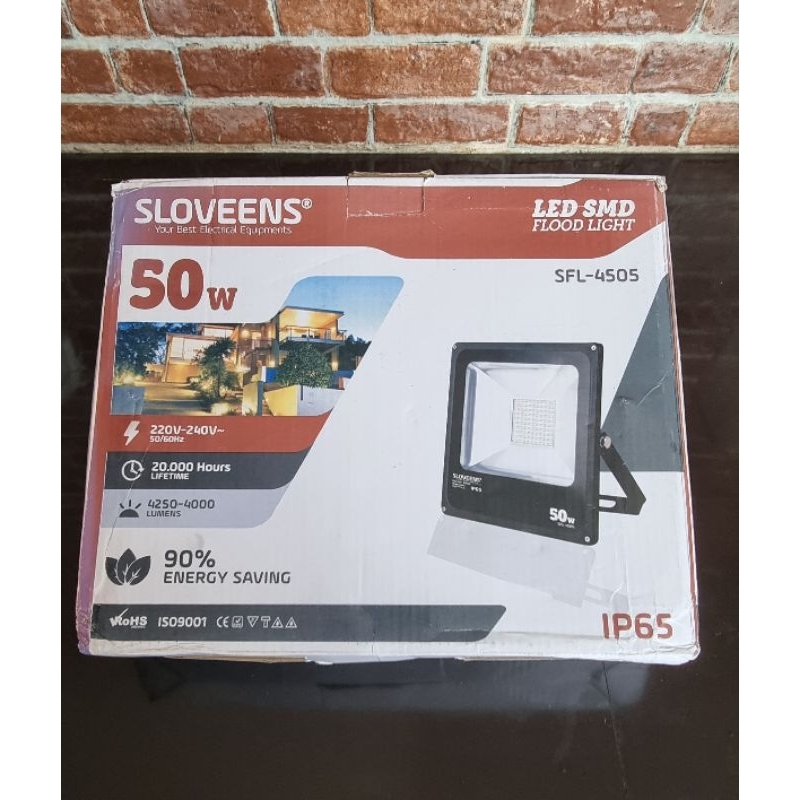 LAMPU SOROT LED / FLOOD LIGHT  SLOVEENS 50 WATT