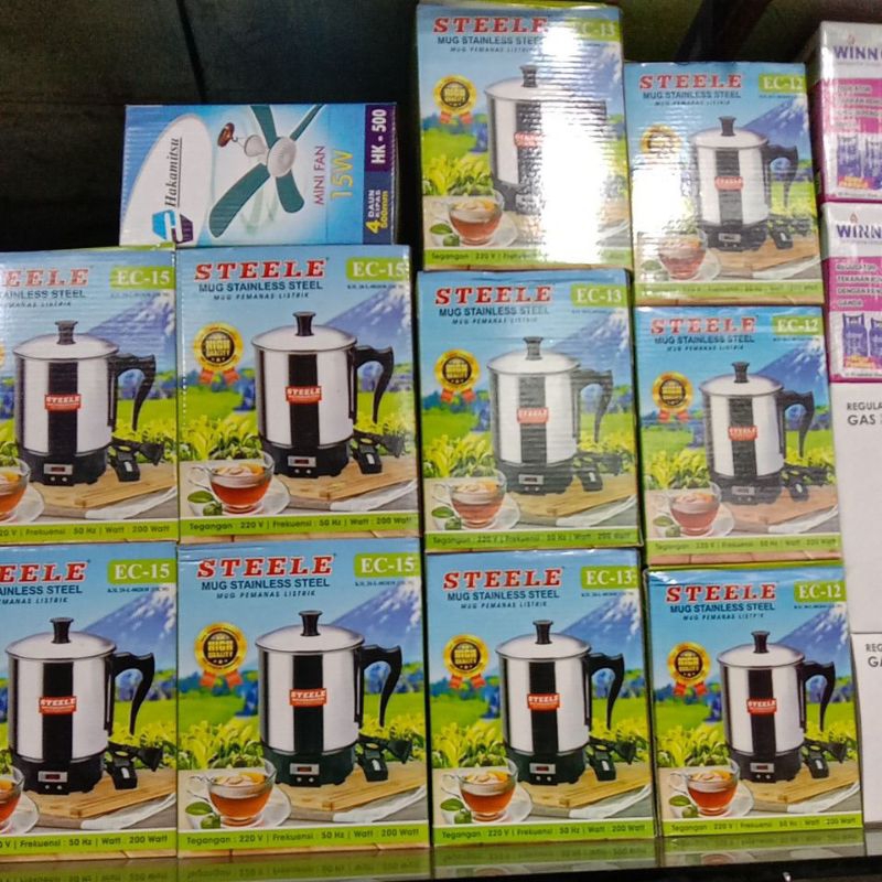 Mug pemanas listrik / Panci Pemanas Serbaguna / Mug Stainless steel