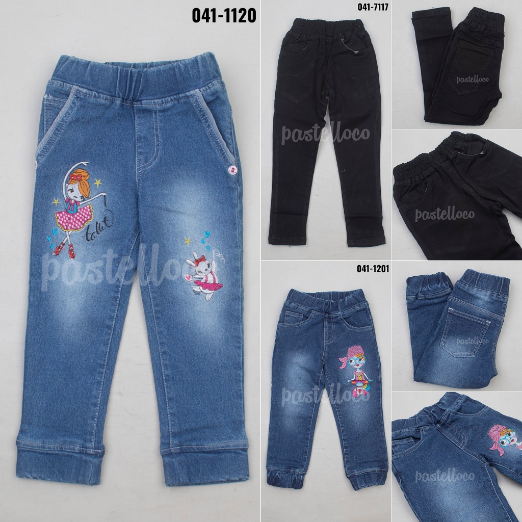 CELANA PANJANG ANAK PEREMPUAN JOGGER JEANS ANAK