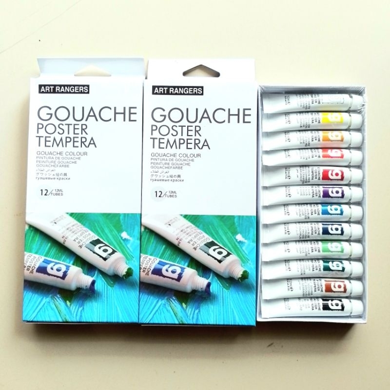

Cat Poster Art Rangers Gouache 12ml 12 Warna ( Set ) [ Original ]