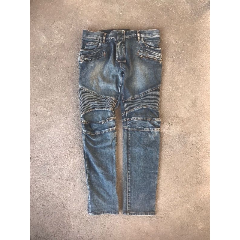 biker's jeans Balmain