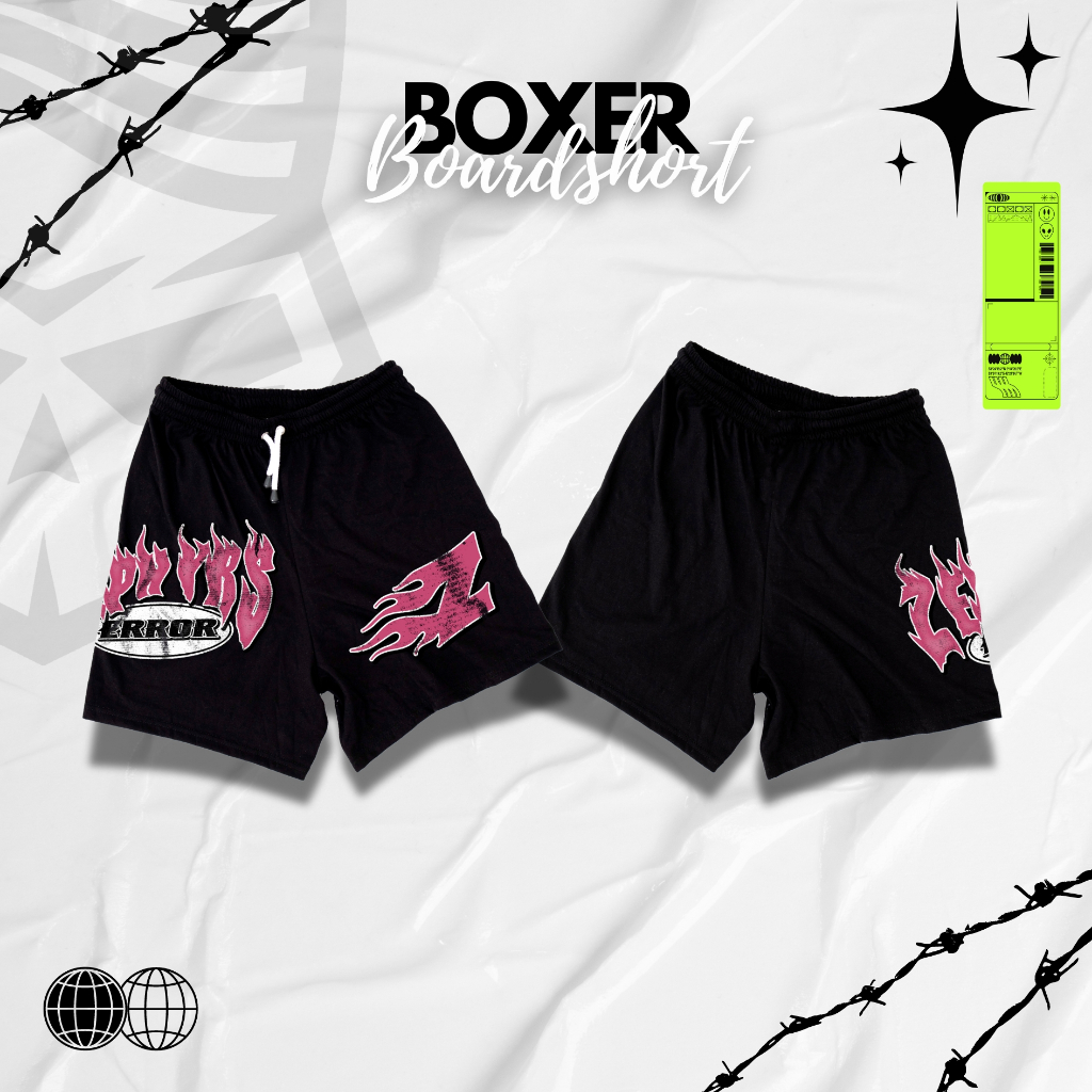 Zephyrs Brain Error Vintage Celana Boxer Katun