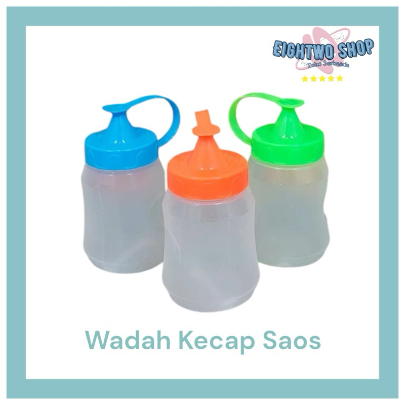 Botol kecap besar 300ml / botol kecap dan saos 300ml / botol kecap