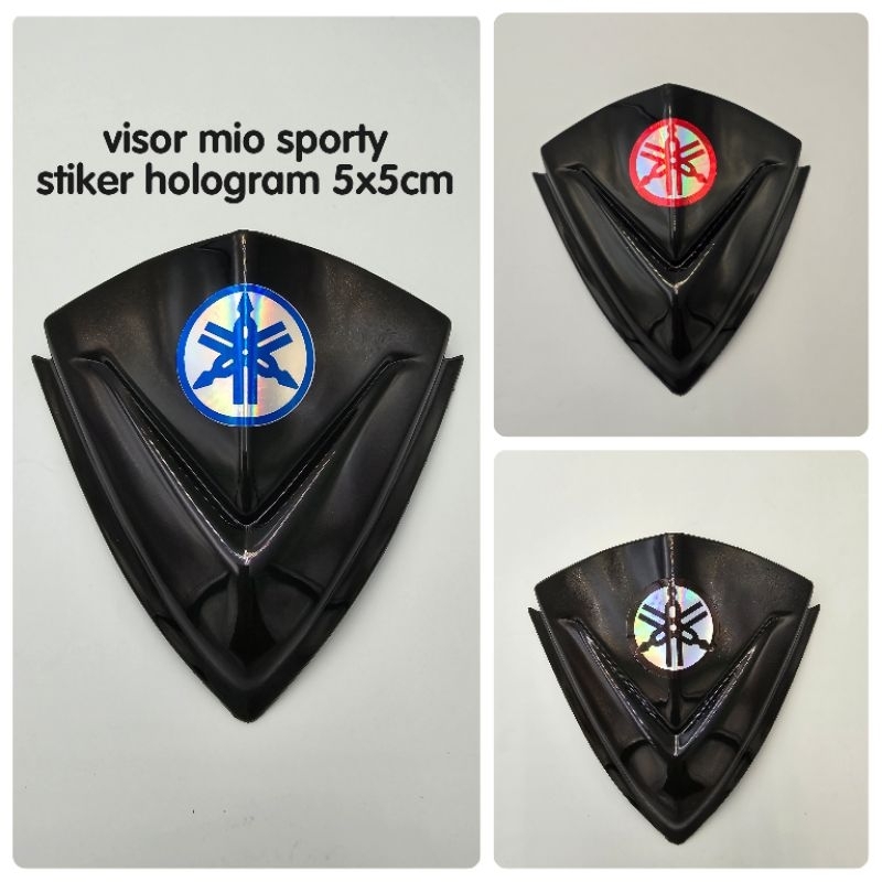 visor mio sporty + stiker hologram 5x5 cm visor motor mio sporty