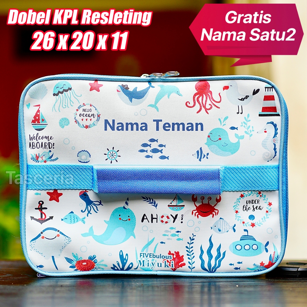 Tas Kotak Makan Anak Custom Mermaid lucu