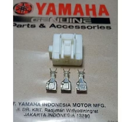 SOKET CONEKTOR SPULL SPUL KIPROK ECU ACG PIN 3 YAMAHA AIROX NMAX LEXI ORI