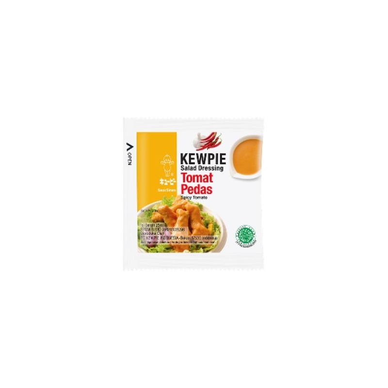

Kewpie salad dressing tomat pedas 25ml