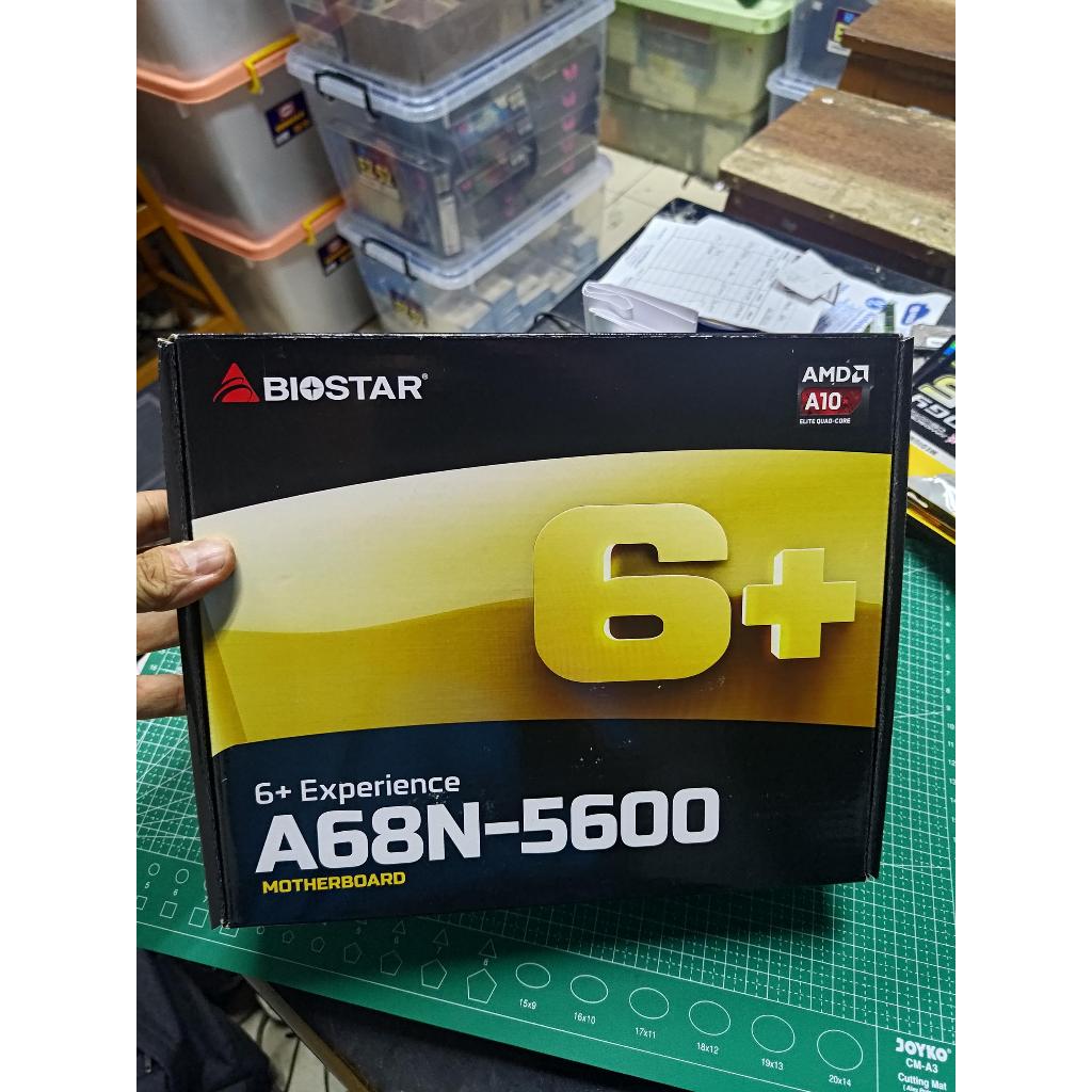 Biostar A68N-5600 Onboard Processor CPU AMD Quad Core Mini ITX