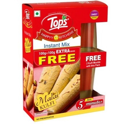 

TOPS INSTANT MIX MALAI KULFI 100GR