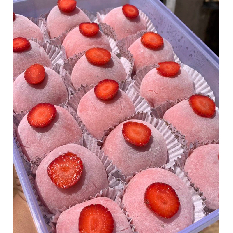 

Mochi Ichigo Daifuku Solo Satuan Bebas Pilih Varian Rasa Gosend & Instan