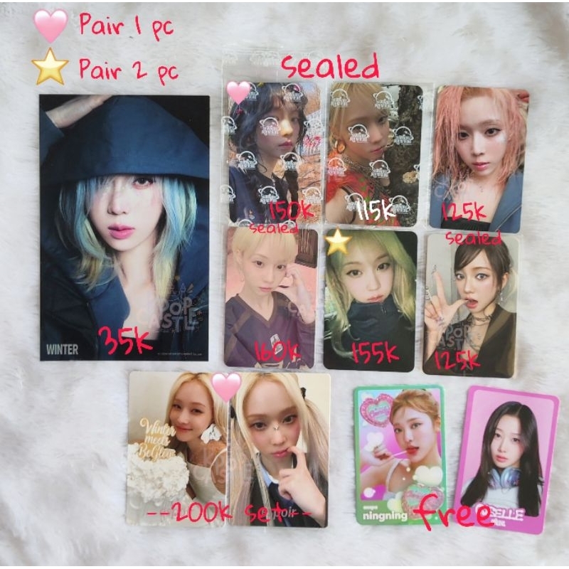 [READY] (BACA DESKRIPSI) Aespa Armageddon Starriver Interasia Makestar ftf fs Karina Giselle Winter 