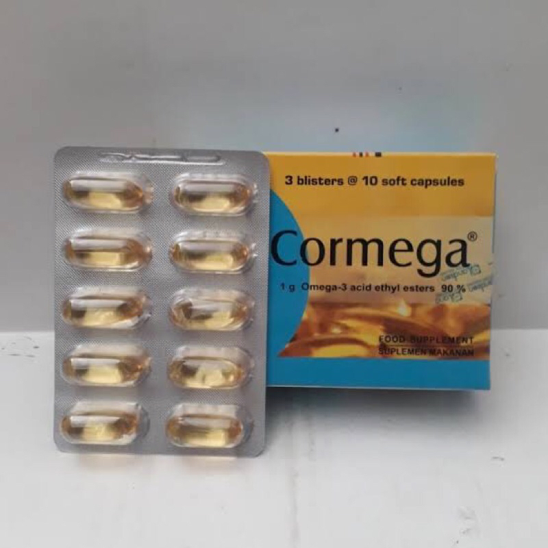 CORMEGA 30 KAPSUL PERKOTAK