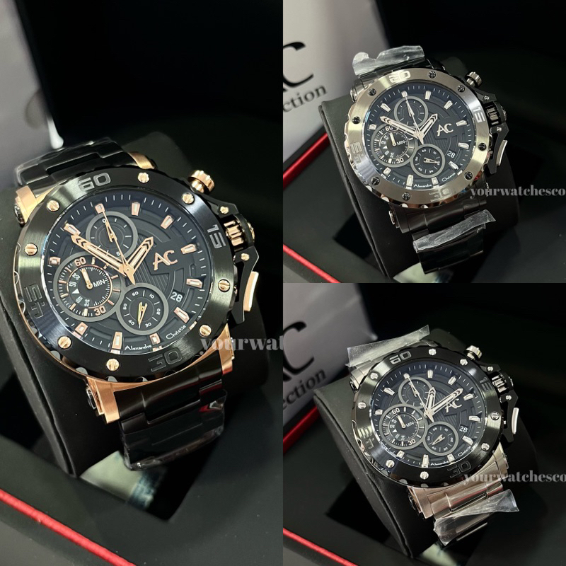 JAM TANGAN PRIA ALEXANDRE CHRISTIE AC9205 AC 9205 MC AC COLLECTION