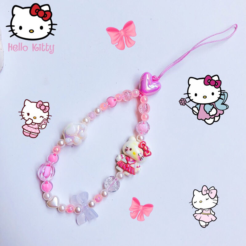 Strap Phone Hello Kitty | Gantungan Hp Kitty
