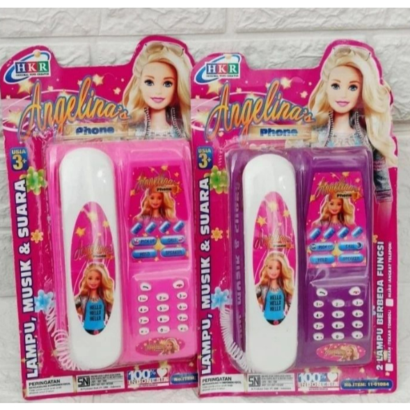 Mainan Telepon Anak Angelina / Telepon Rumah