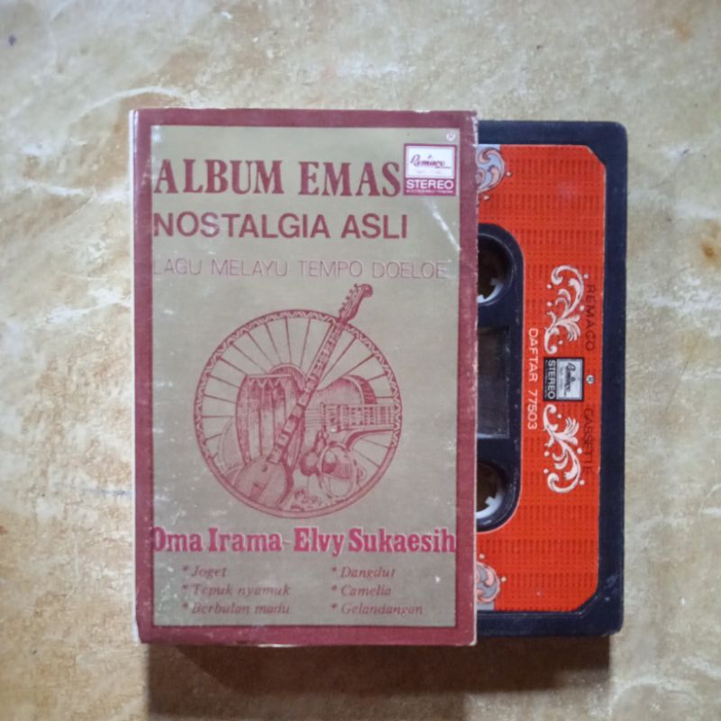 kaset pita oma irama -elvy sukaesih album emas