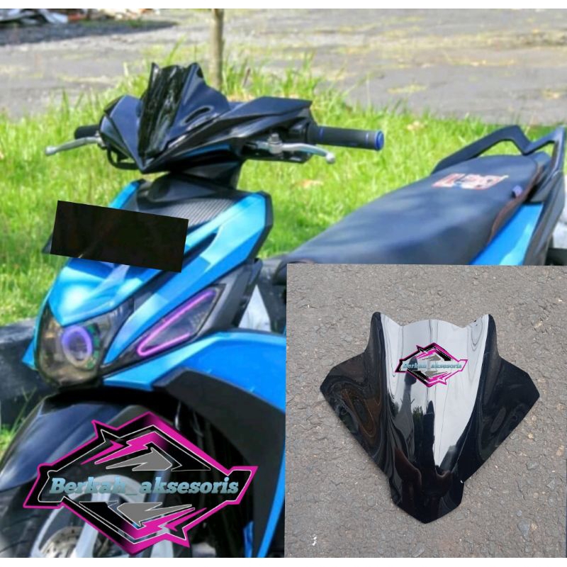 VISOR YAMAHA MIO M3 MODEL BATMAN TERBARU