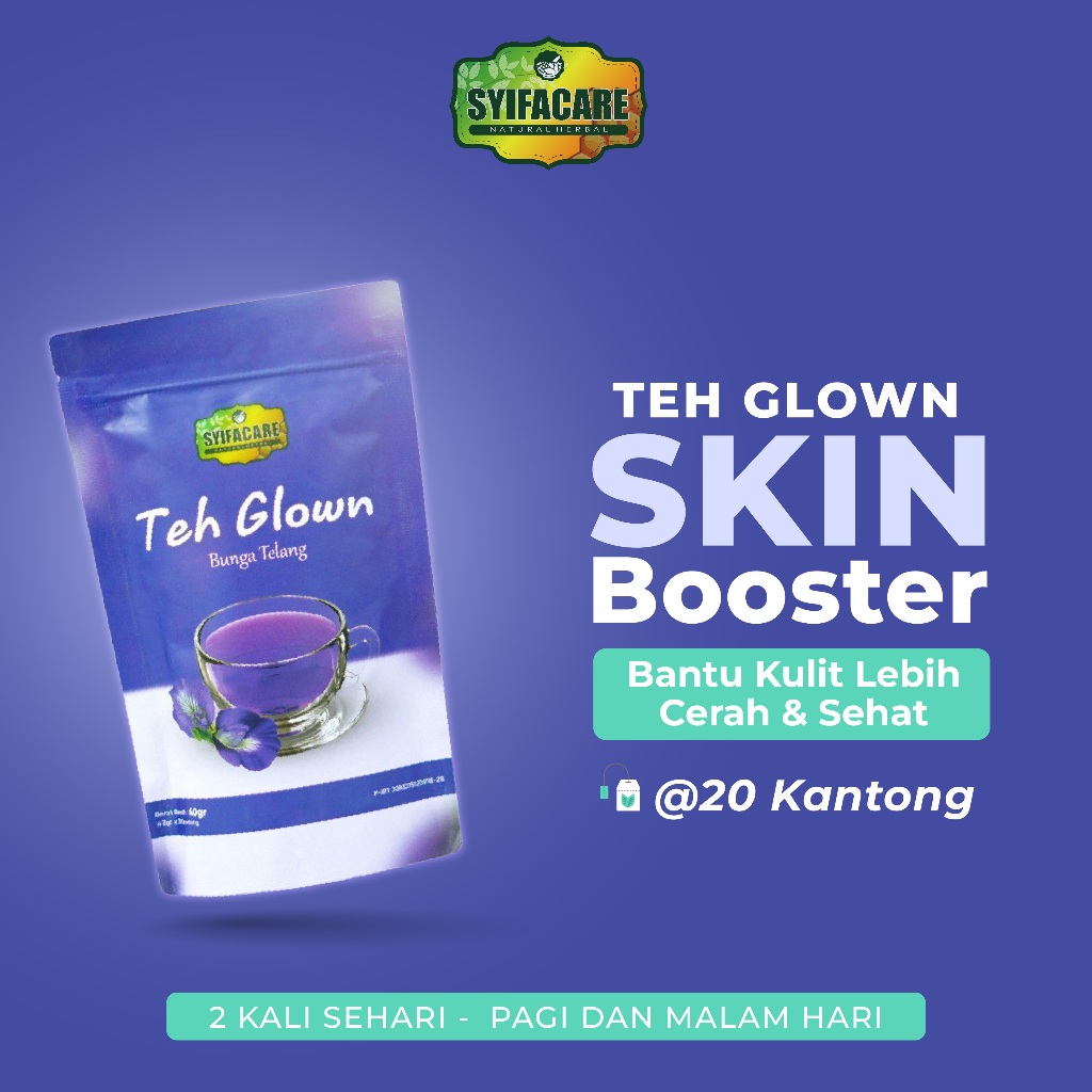 

Teh Celup Bunga Telang Syifacare Untuk Kecantikan dan Kaya Antioksidan