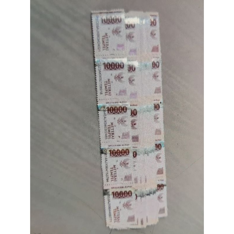 

Materaitempel 10k isi 5pcs