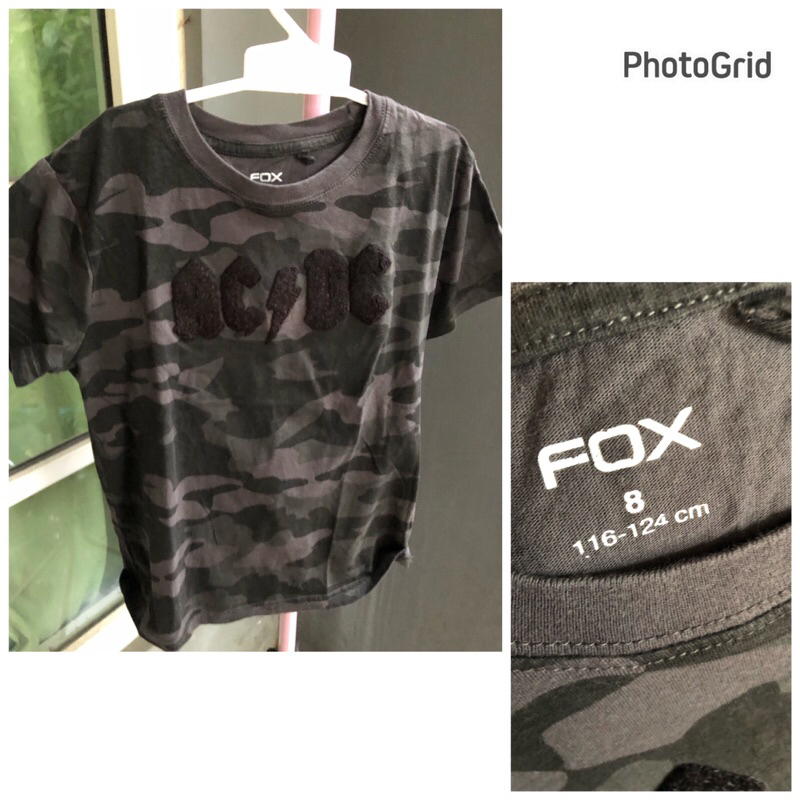 Kaos anak Fox x ACDC