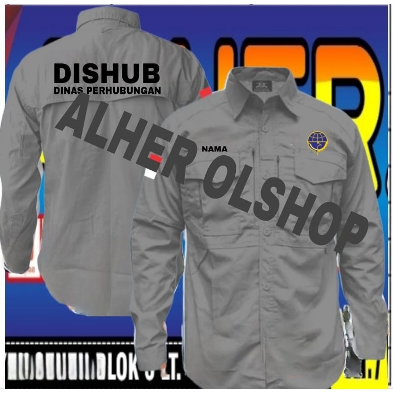 Kemeja tactical dishub baju tactical dishub kemeja dishub baju dishub seragam dishub pdh dishub pdl 