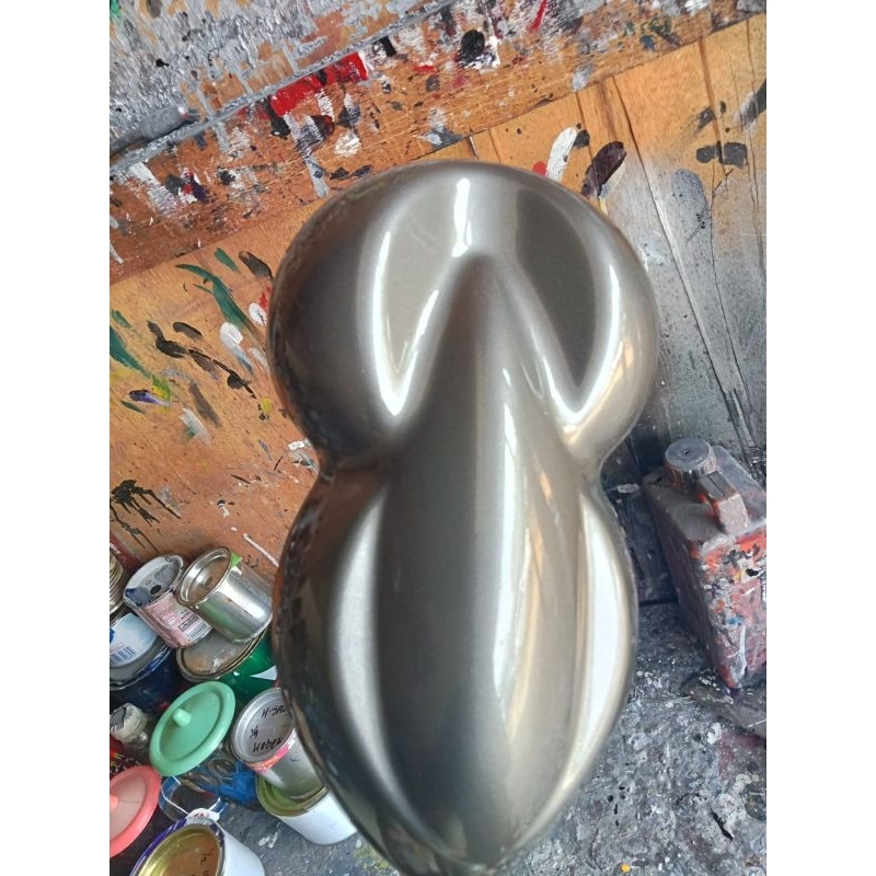 Cat Antharazit Grey Metalik PU/Cat Abu Abu Monyet Metalik