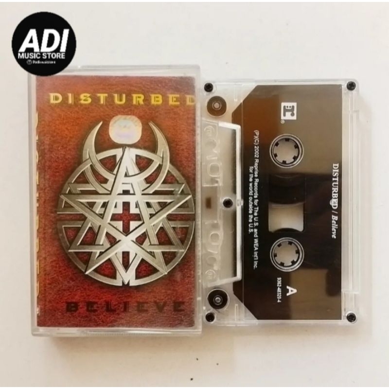 USED Disturbed - Believe (Kaset Tape Pita)