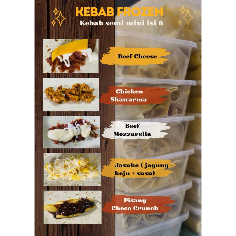 

Kebab Pisang Choco Crunch isi 6 pcs + free 2 pcs