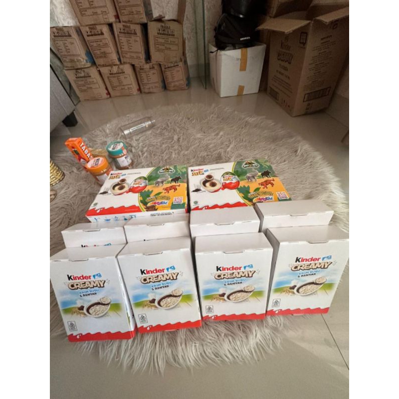 

KINDER CREAMY isi 12pcs// exp sept 2025