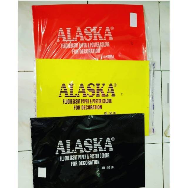 

Kertas ASTURO merek Alaska berbagai warna