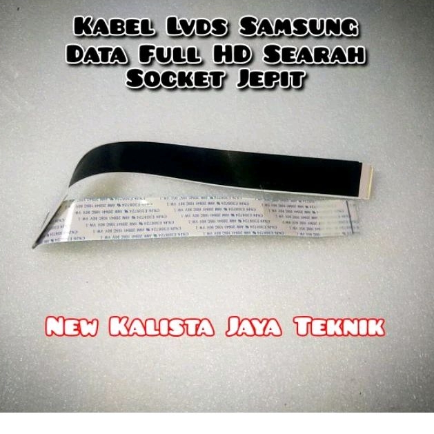 KABEL LVDS TV SAMSUNG DATA FULL HD SEARAH SOCKET JEPIT KABEL TCON KABEL LVDS ORIGINAL SAMSUNG