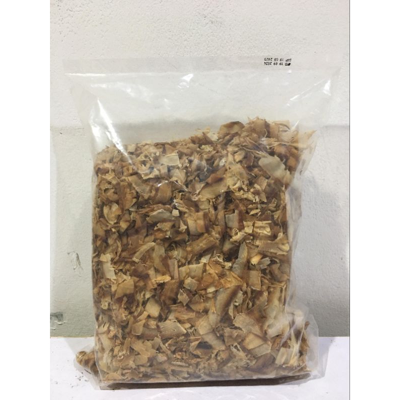 

KATSUOBUSHI UKURAN 200 GR | IKAN CAKALANG UNTUK TABURAN TAKOYAKI | HALAL