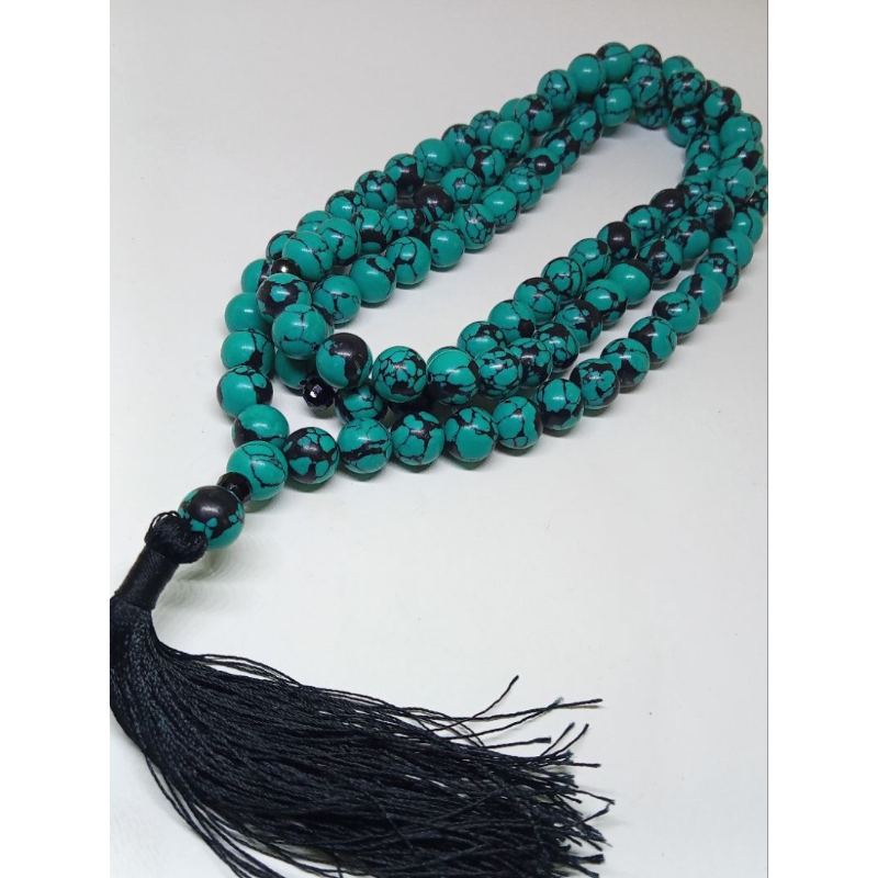 Tasbih baru pirus sinciang 10mm 99butir