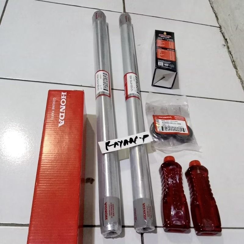 As shock depan honda megapro new Verza megapro primus sok+sil+oli