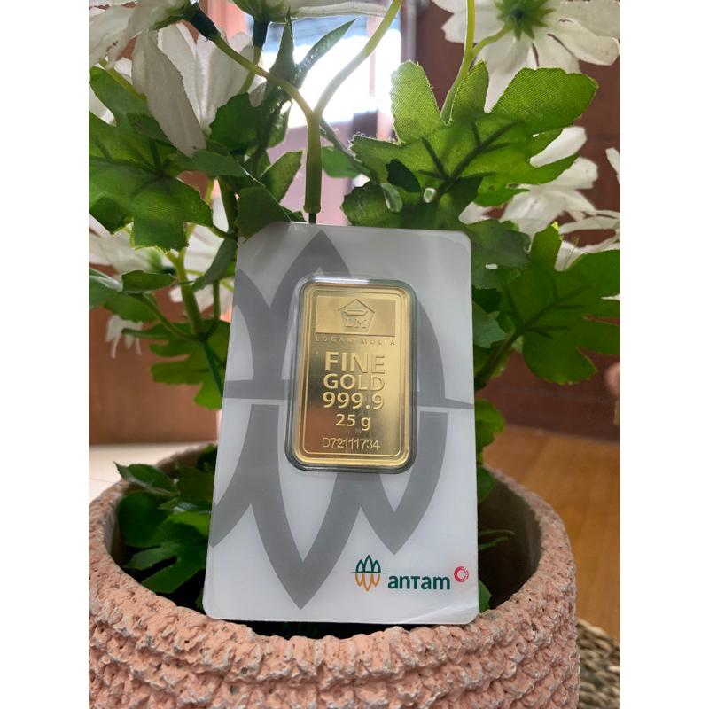 logam mulia 25 gr